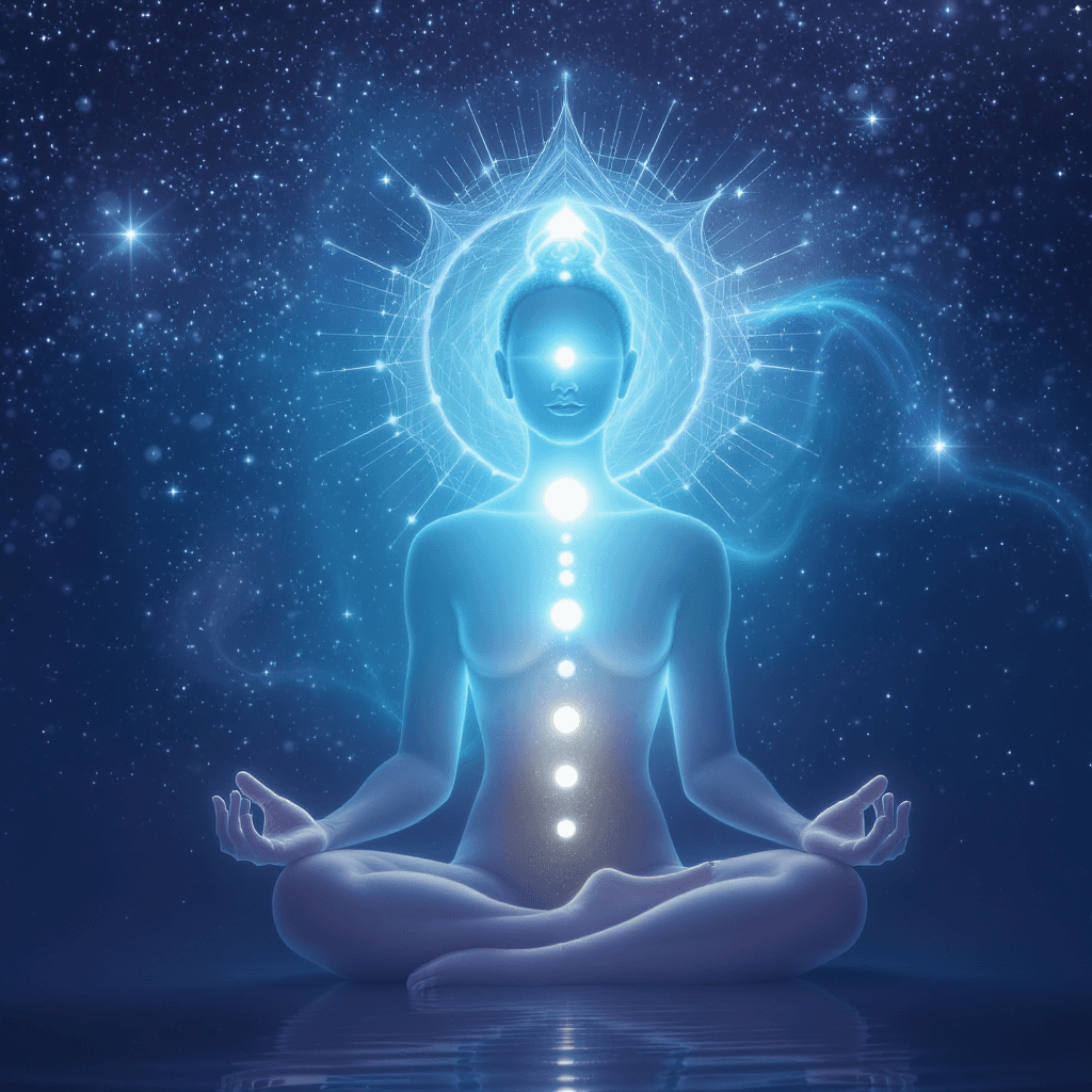 Guided meditation session